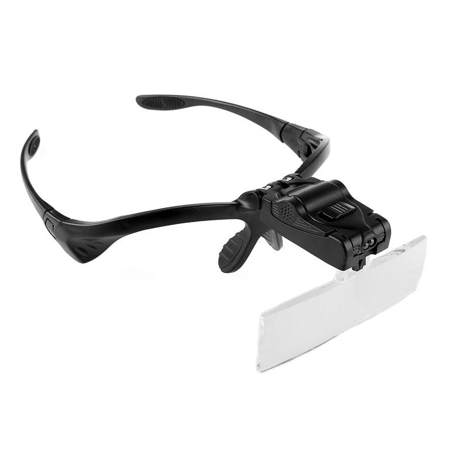 Handsfree Eyewear Headband Magnifier Professional Jeweler's LED Lighted