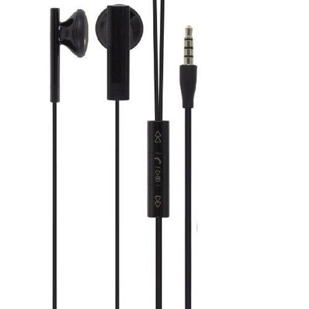 Handsfree Mic Headphones Wired Earphones 3.5mm Headset Earbuds Z7W for Samsung Galaxy Tab A 8.0 (2019) 10.1 (2019), J3 Emerge, S7 Edge, 8.9 TabPRO 8.4 12.2 10.1 SM-T520 S4 10.5 S 10.5 SM-T800 - image 1 of 6