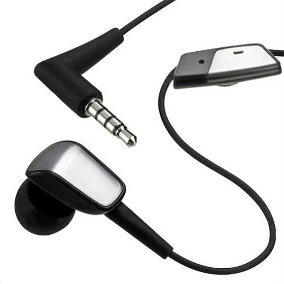 Handsfree Mic Wired Earphone Mono Headset 3.5mm Headphone Single Earbud J7Q for Motorola Moto G7 Power G6 E5 Plus Play, Droid Turbo 2, e6 E4 PLUS - NABI DreamTab HD8, XD 10.1" - Nokia 3.1, 7.1