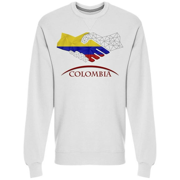 Handshake Logo Graphic Sweatshirt Men -Image by Shutterstock, Male 3X-Large