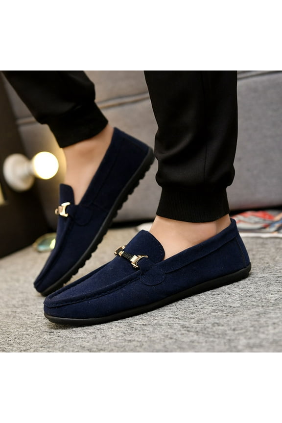 Casual Loafers for Men – Soft & Versatile Slip-On with Fashionable Driving Shoes for Everyday Wear,Plus Size