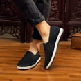 thumbnail image 1 of Handshe Men's Breathable Casual Canvas Sneakers – Soft Fit with Lightweight Design for Everyday Wear & Outdoor Leisure Footwear,Plus Size, 1 of 9