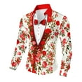 thumbnail image 1 of Handshe Men's Long Sleeve Shirt, Creative Valentine's Day Print for Casual and Holiday Wear, 1 of 7