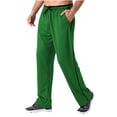 thumbnail image 1 of Handshe Men's Quick-Dry Sport Pants with Mesh Pockets Elastic Waist and Drawstring,Plus Size, 1 of 5