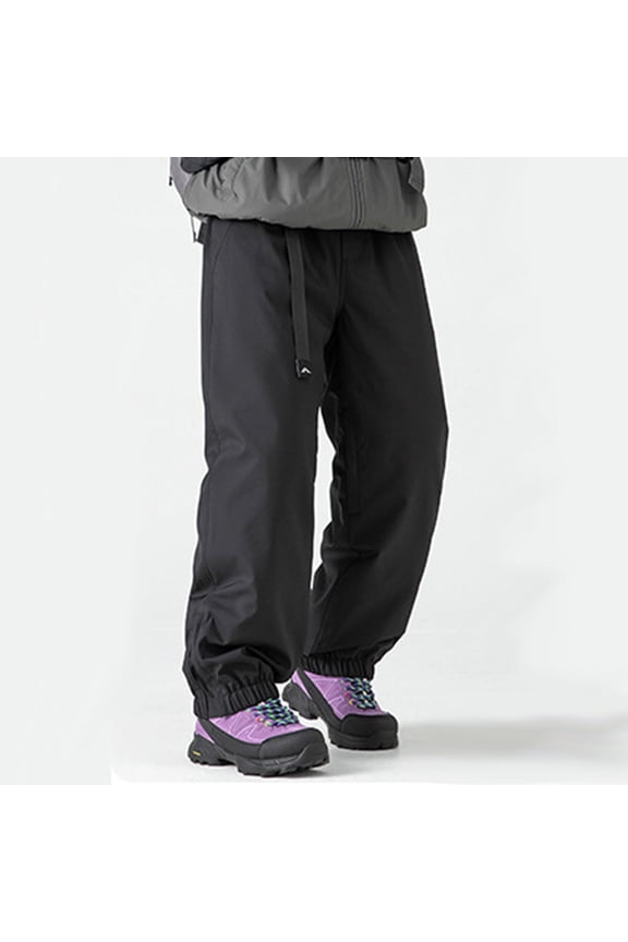 Men's Ski Pants, Insulated Warm Waterproof Snowboard Pants for Winter Sports and Cold Weather