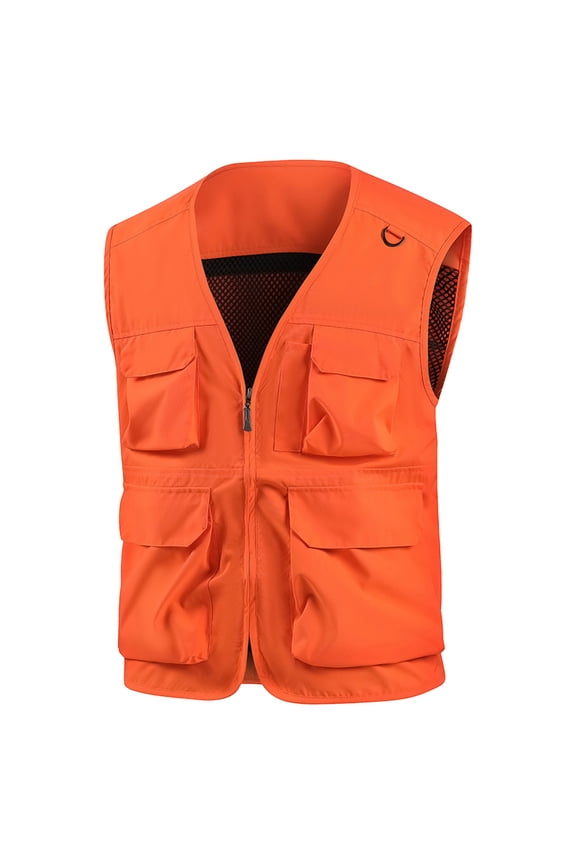 Men's Sleeveless V-Neck Vest, Summer Casual Fashion Solid Color Lightweight Waistcoat, Outdoor Street Style Daily Casual Wear Tank Top,Plus Size