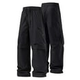 thumbnail image 1 of Handshe Men's Straight-Leg Outdoor Cargo Pants with Multiple Pockets for Casual Activities,Plus Size, 1 of 6