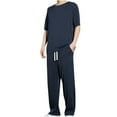 thumbnail image 1 of Handshe Men's Summer Casual Sports Short - Sleeved Two - Piece Set, 1 of 4