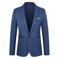 thumbnail image 1 of Handshe Men's Teenager Solid Color One - Button Small Suit Coat, 1 of 3