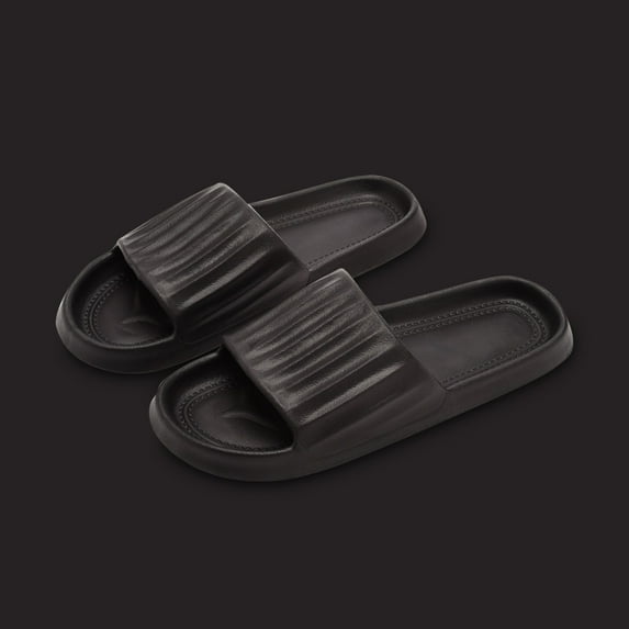 Handshe Non-Slip Bath Slides for Men and Women – Summer Soft Cushion Slippers with Soft Footbed for Indoor & Outdoor House Shoes,Plus Size