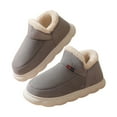 thumbnail image 1 of Handshe Non-Slip Warm Cotton Shoes for Men and Women - Thick Sole Design with Enhanced Insulation for Indoor/Outdoor Home Comfort Footwear,Plus Size, 1 of 3
