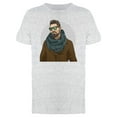 thumbnail image 1 of Handsome Hipster Man T-Shirt Men -Image by Shutterstock, Male Medium, 1 of 2
