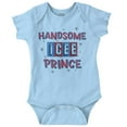 thumbnail image 1 of Handsome Icee Prince Official Logo Bodysuit Jumper Boys Infant Baby Brisco Brands 12M, 1 of 6