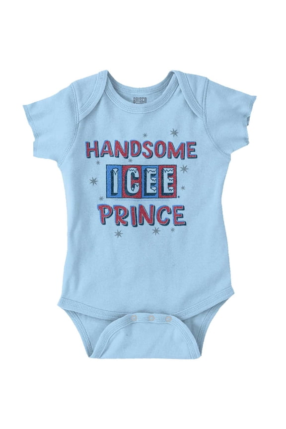 Handsome Icee Prince Official Logo Bodysuit Jumper Boys Infant Baby Brisco Brands 18M