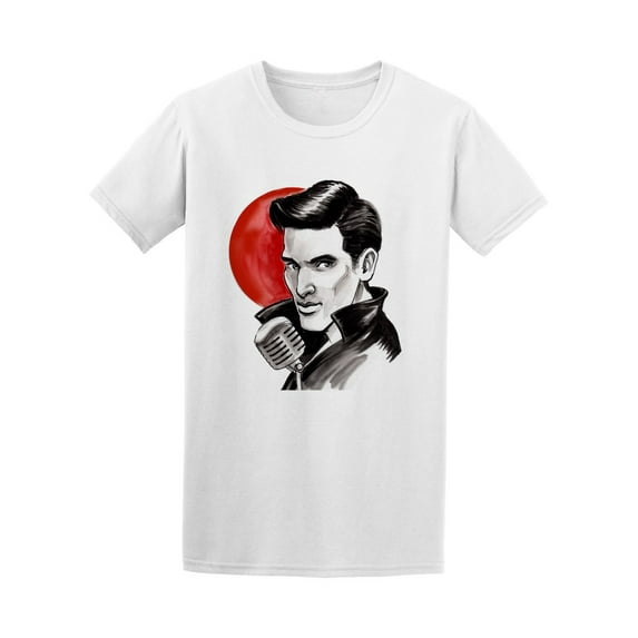 Handsome Man Retro Microphone
Tee Men's -Image by Shutterstock