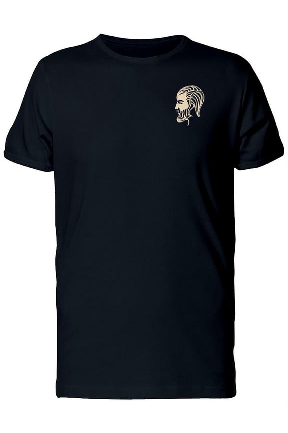 Handsome Man With Beard Sideview Tee Men's -Image by Shutterstock