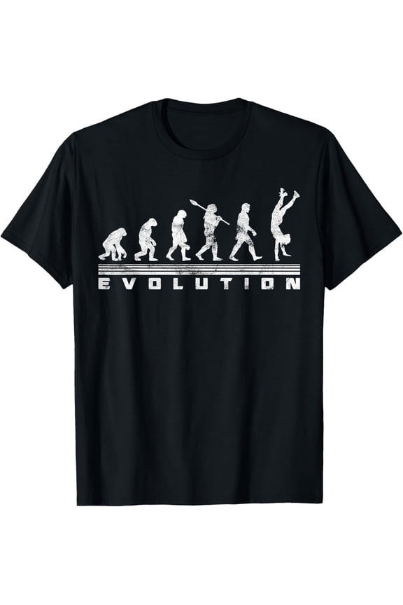 Handstand Evolution Gymnastics EvolutionGift T-Shirt men and women can wear, black, white, gifts