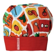Handstand Kitchen Childs 100% Cotton Adjustable Band Chefs Hat - Farmers Market