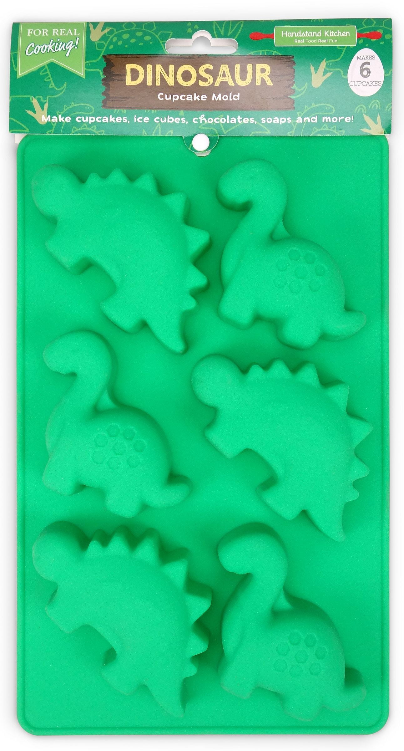 Handstand Kitchen Dinosaur Cupcake Mold