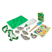 Handstand Kitchen Dinosaur Buddies 15-piece Ultimate Baking Party with Recipes