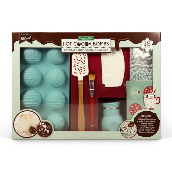 Handstand Kitchen 18-Piece Ultimate Hot Cocoa Bomb Making Set