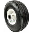 thumbnail image 1 of Handtruck/Cart HD Wheels 410/3.50-4 (10"x3") Foam Fill (3 1/4" Center & 3/4" Bore), 1 of 3