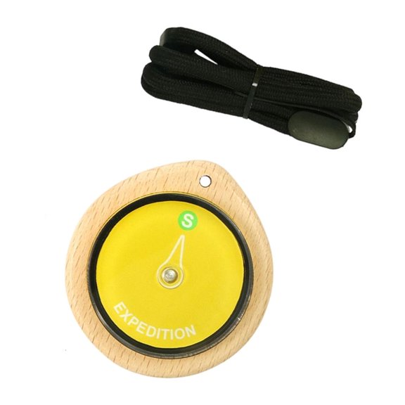 Handworks Beechwood Compasses High Precisions Compasses For Navigations Smooth Rotate And Precise Direction Finding