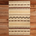 thumbnail image 1 of Handwoven Boho Beige Textured 100 Percent Wool Flatweave Kilim Rug, 1 of 7