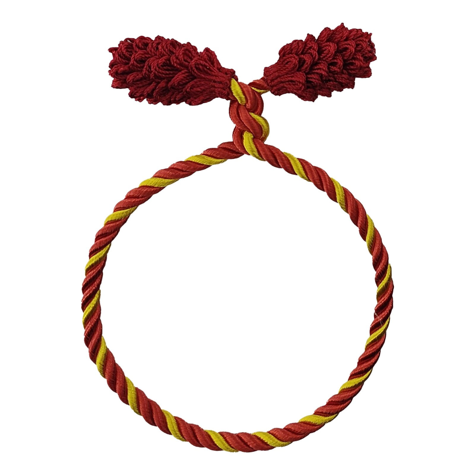 Handwoven Christmas Rope Garland Burlap Edge For Stair Mantel & Porch ...