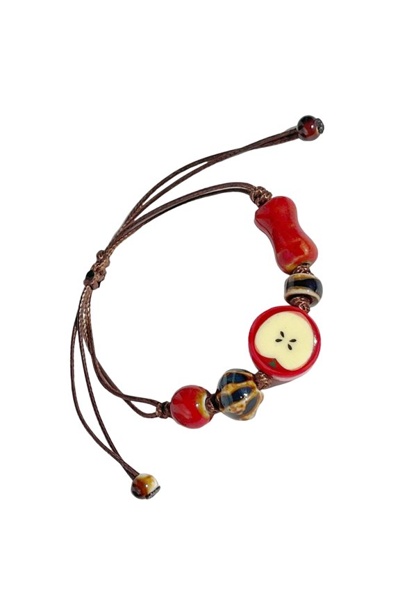 Handwoven Cord Bracelet Present for Youthful Trendsetters and Art Lovers