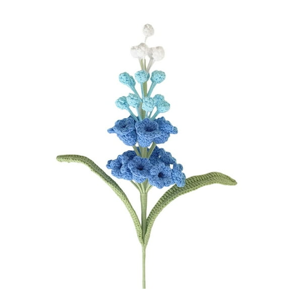 Handwoven Cotton Thread Hyacinth: Low-Maintenance, Colorful Home Decor Accent!