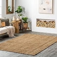 thumbnail image 1 of Handwoven Farmhouse Natural Loom Jute Area Rugs ,Home Décor Rugs Size 2 x 5 Feet ( 60 cm x 150 cm ), 1 of 4