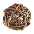 thumbnail image 1 of Handwoven Grass Chewing Ball for Bunny, Guinea Pig & Chinchilla, Natural Chew Toy to Ease Boredom, Small Animal Grinding Ball, 1 of 5