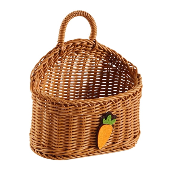 Handwoven Decorative Hanging Shelf for Practical Home Organization and Stylish Wall Storage