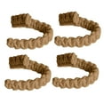thumbnail image 1 of Handwoven Jute Rope Curtain Tiebacks Adjustable Window Holdbacks for Sheer Lightweight Drapery Farmhouse Style Home 4PCS, 1 of 3