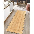 thumbnail image 1 of Handwoven Natural Jute Area Rug – Eco-Friendly, Durable & Stylish Floor Décor Rug, Rural Rugs Size - 2 x 16 Feet (60 cm x 480 cm), 1 of 5