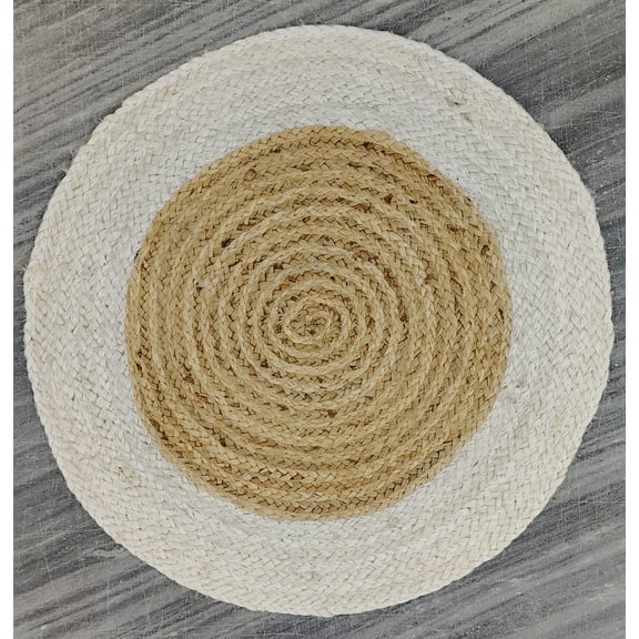 Handwoven Natural Jute Area Rug – Eco-Friendly, Durable & Stylish Floor Décor Rug, Rural Rugs Size - 4 x 9 Feet (120 cm x 270 cm)