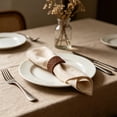thumbnail image 1 of Handwoven Rattan Napkin Rings Mixed Style Wicker Serviette Set for Dinner Parties, Weddings, and Everyday Table Decoration, 1 of 6