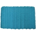 thumbnail image 1 of Handwoven Rope Door Mat Rug - Aqua - MEDIUM ( 19" X 33"), 1 of 2