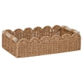 thumbnail image 1 of Handwoven Storage Basket Set Desktop Coffee Table Organizer Box Natural Seagrass Wicker Brown for Shelf Organization Bathroom Vanity Remote Control and Jewelry Storage, 1 of 5