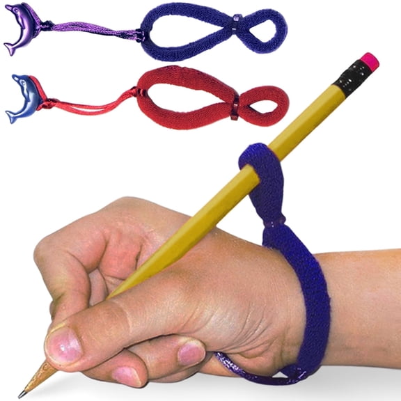 The Original OT Invented & Patented HandiWriter, Hand Made in The USA, Handwriting Aid for a Proper Tripod Grip, Finger Position & Better Penmanship. Great for Kindergarten Age & Up (2 Pack)