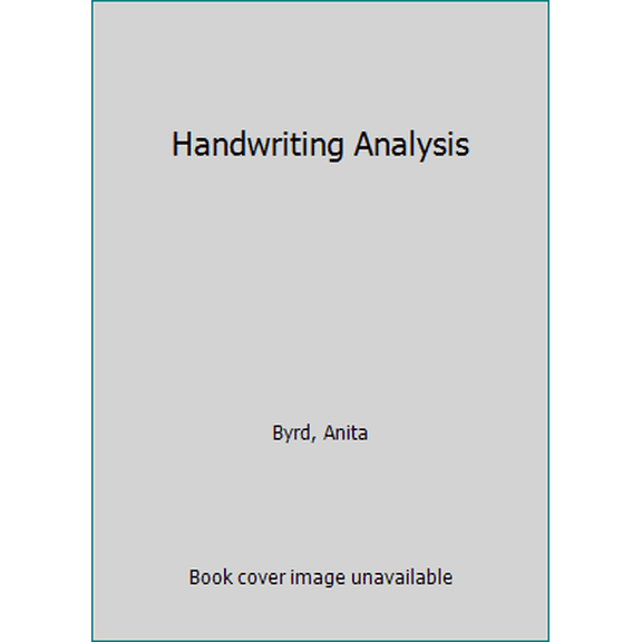 Pre-Owned Handwriting Analysis (Paperback) 0668053119 9780668053112
