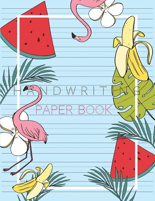 Handwriting Paper Book : Penmanship Practice Paper Notebook Writing ...