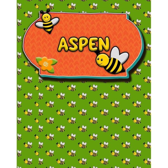 Handwriting Practice 120 Page Honey Bee Book Aspen: Primary Grades Handwriting Book K-2 Paperback