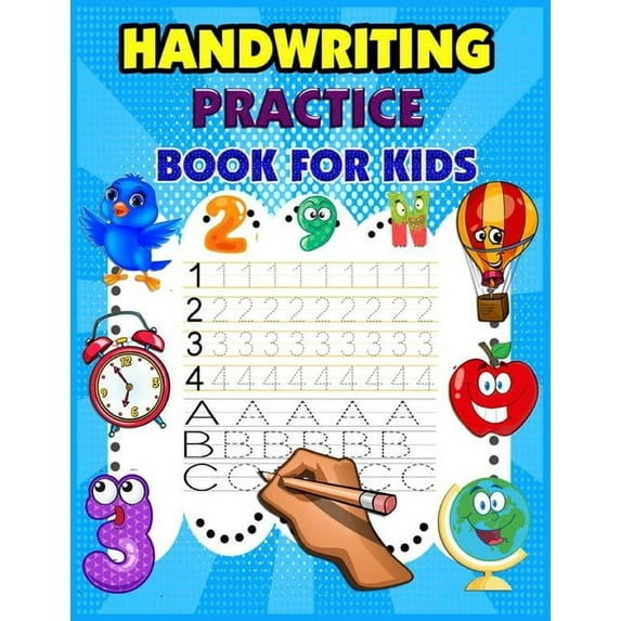 Handwriting Practice Book for Kids : Alphabet and Numbers Handwriting Practice workbook for kids (Paperback)