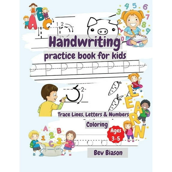 Handwriting Practice Book for Kids (Paperback)