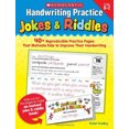 thumbnail image 1 of Pre-Owned Handwriting Practice: Jokes & Riddles (Paperback) 0545227534 9780545227537, 1 of 1