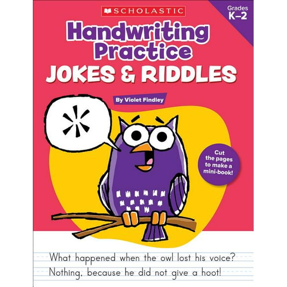 Handwriting Practice: Jokes &amp; Riddles, (Paperback)