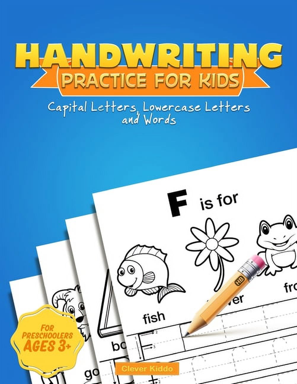 Handwriting Practice for Kids: Capital & Lowercase Letter Tracing and ...