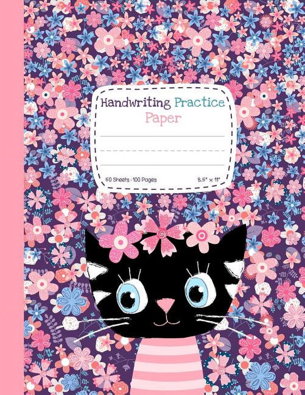 Handwriting Practice Paper Blank Lined Notebook Primary Ruled with